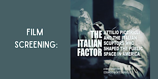 Primaire afbeelding van Film Screening: "The Italian Factor" (2024)