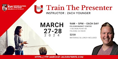 Train The Presenter with Zach Younger primary image