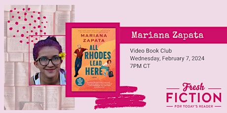 Video Book Club with Mariana Zapata primary image