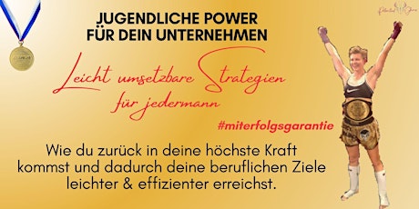 Energiebooster: Spürbar mehr Energie für deine Vorhaben