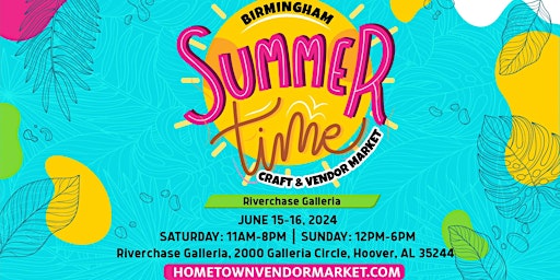 Imagen principal de Birmingham Summertime Craft and Vendor Market