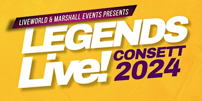 Imagem principal do evento Legends Live - Consett!