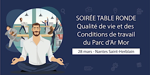 Immagine principale di Soirée table ronde autour des pratiques d'entreprises QVCT 