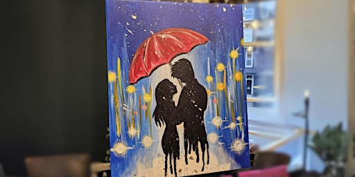 Sip and Paint - Kiss in the rain primary image