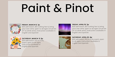 Imagem principal do evento Paint and Pinot at Peace