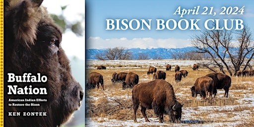 Imagem principal do evento Bison Book Club/Buffalo Nation