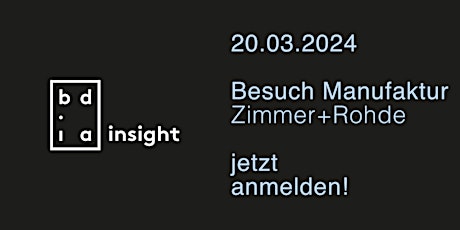 bdia insights x Zimmer+Rohde - LV Bayern