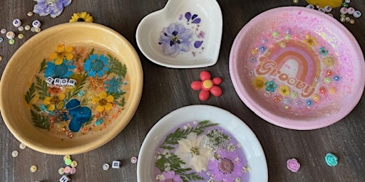 Make Your Own Resin Jewelry Dish at Cool Beans Cafe primary image