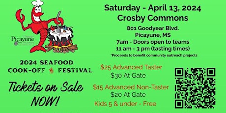 2024 Picayune Chamber Seafood Cook Off & Festival