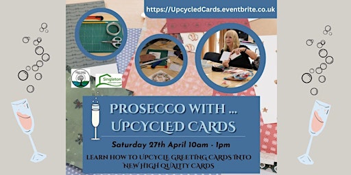 Imagen principal de Prosecco with ... Upcycled Cards