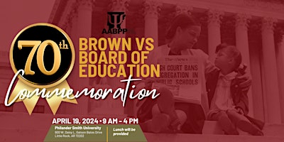 70th Commemoration of Brown Vs Board of Education primary image