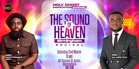Holy Ghost Impartation- Birmingham Revival primary image