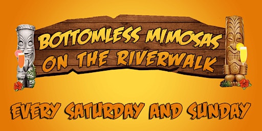 Bottomless Mimosas on the Riverwalk - Every Weekend at Island Party Hut  primärbild