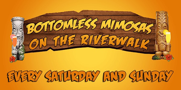 Bottomless Mimosas on the Riverwalk - Every Weekend at Island Party Hut