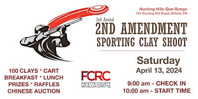 Imagem principal do evento 2nd Annual 2nd Amendment Sporting Clay Shoot