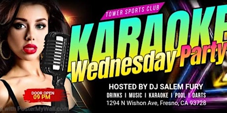 WEDNESDAY NIGHT KARAOKE PARTY @ TOWER SPORTS CLUB