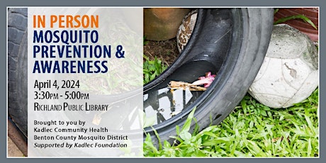 IN PERSON - MOSQUITO PREVENTION & AWARENESS primary image