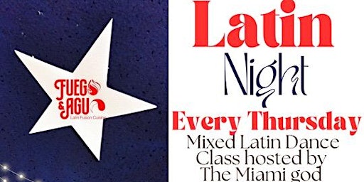 Hauptbild für Latin Nights -- Dance Class, Specials, and Open Dance Floor!