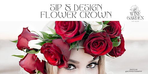 Imagem principal de Sip and Design Flower Crown