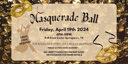 Image principale de Liberty Masquerade Ball 2024