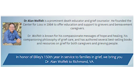The Art of “Companioning” the Mourner: presented by Dr. Alan Wolfelt