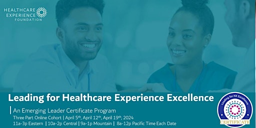 Leading for Healthcare Experience Excellence  primärbild