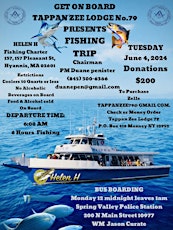 Tappan Zee Lodge 79 Fishing Adventure 2024