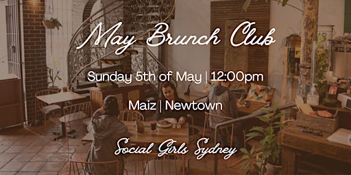Imagem principal do evento May Brunch Club | Social Girls x Maiz