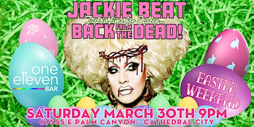 Primaire afbeelding van Jackie Beat: Back from the Dead LIVE!