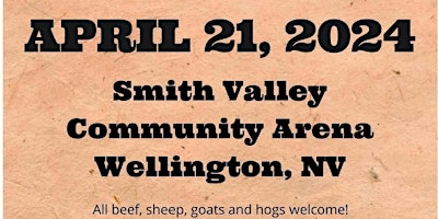 Smith Valley FFA Jackpot Livestock Show primary image