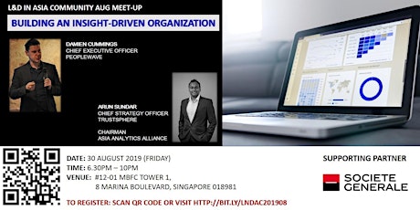 L&D Community Meet-Up: BUILDING AN INSIGHT DRIVEN ORGANIZATION primary image