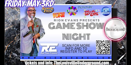 TV GAME SHOW NIGHT w/ RION EVANS