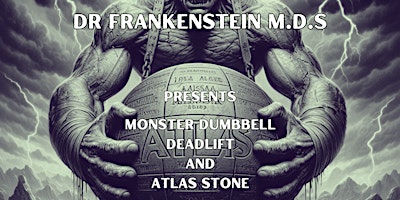 Imagen principal de Monster Dumbebll, Deadlifts and Atlas Stones