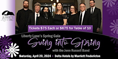 Imagem principal do evento Spring Gala featuring the Jenn Russell Band