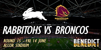 Immagine principale di NRL Round 15 - Rabbitohs Vs Broncos (Limit of 4 per customer) 