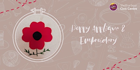 Poppy Applique & Embroidery