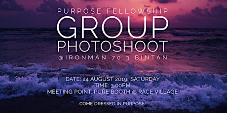 Purpose Fellowship Group Photoshoot @Ironman 70.3 Bintan primary image