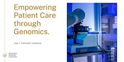 Pathways to Precision: Empowering Patient Care through Genomics Day One primary image