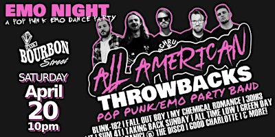 Imagem principal do evento All American Throwbacks - FRONT STAGE