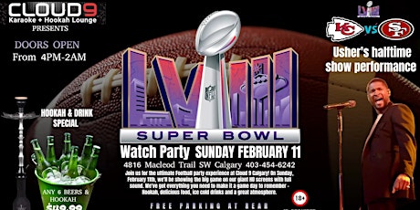 SUPER BOWL LVIII WATCH PARTY primary image