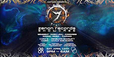 Capture presents Zenon Records 》Showcase