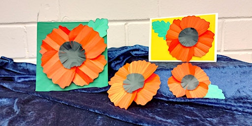 Imagem principal do evento Inspirations Craft Group @ Girrawheen Library - Paper Poppies