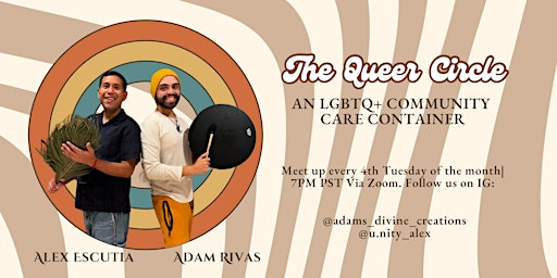 Imagem principal do evento The Queer Circle: An LGBTQ+ Community Care Container