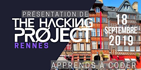 Image principale de The Hacking Project Rennes automne 2019 (présentation gratuite)