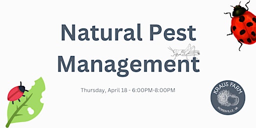 Imagem principal de Natural Pest Management Workshop