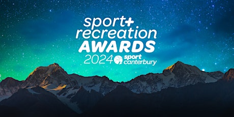 2024 Canterbury Sport and Recreation Awards