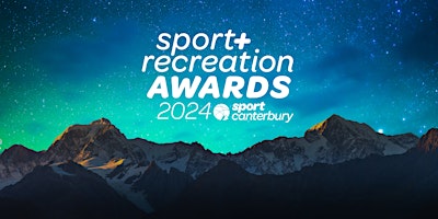 Imagem principal do evento 2024 Canterbury Sport and Recreation Awards