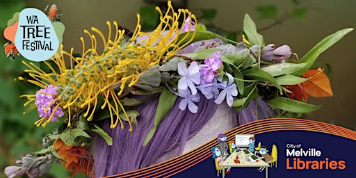Imagen principal de Native Flower Crowns with Rin the Garden Fairy @ Bull Creek Library