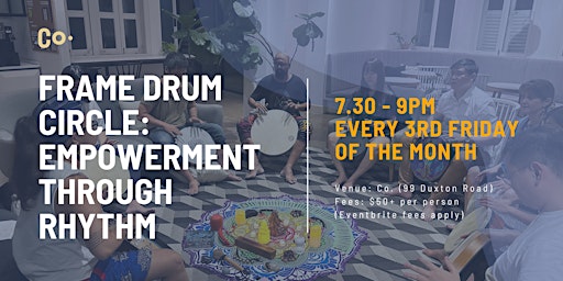 Frame Drum Circle: Empowerment Through Rhythm primary image