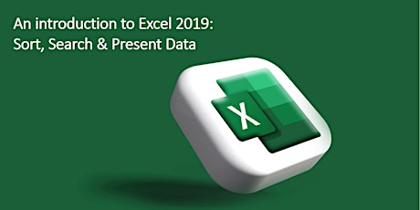 Imagen principal de An introduction to Excel 2019: Sort, Search and Present your Data